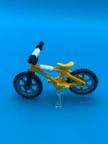 Playmobil child yellow bike - yellow,