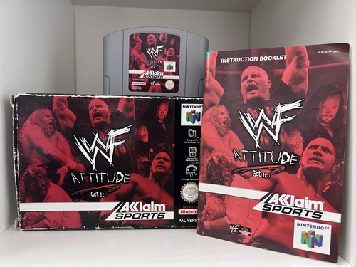 Wwf attitude nintendo 64 - wwf,