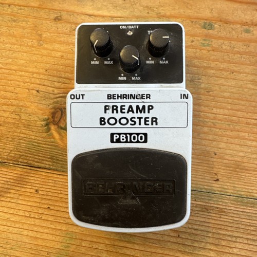 Behringer pb100 preamp - behringer, ‘preamp