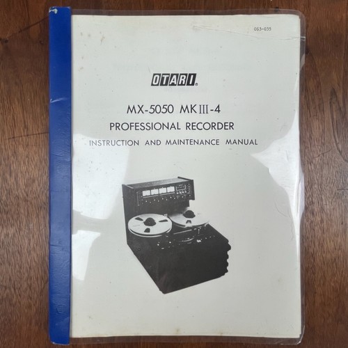 Vintage otari 5050 - vintage, mx-5050