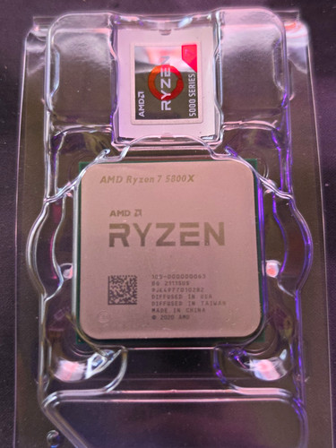 Amd ryzen 5800x - 7, 8-core