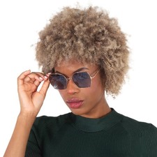 Chopard Blue Briwn Mirror Gradient Butterfly Ladies Sunglasses SCHL02M 300L 57