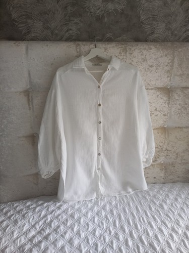 Made italy white cotton - in,
