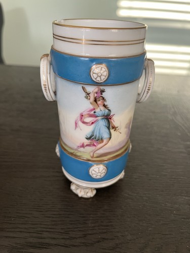 Vintage sevres style vase - vintage,