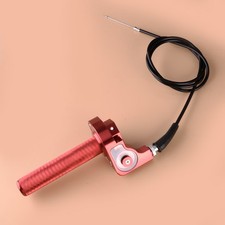 Red Twist Throttle Grip w/