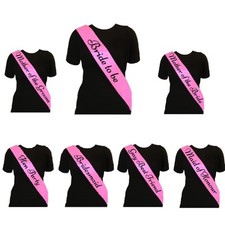 Pink Hen Night Party Sashes