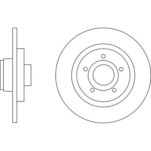 Brake discs for renault - brake,