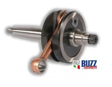 Lambretta LI SX Crank Crankshaft Tameni 58mm 107 Black Italian 004165