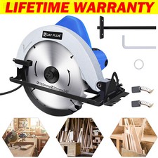 2000W Electric Circular Saw 5000RPM Wood Tile Metal Cutting Blades Guide Tool
