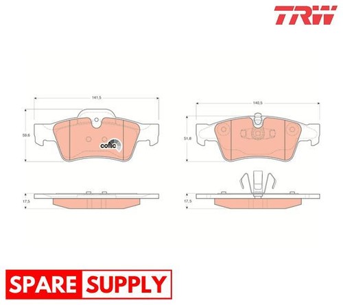 Brake pad set disc - brake, set,