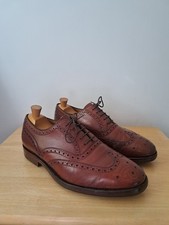 Loake 1880 tan brown brogues - loake,