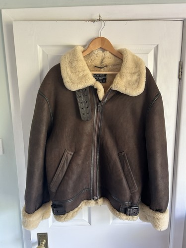 Vintage bhs type - b-3, sheepskin