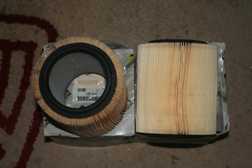 Pair air filters for - air, rover
