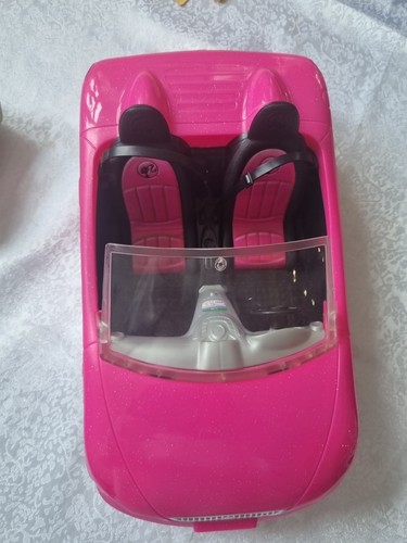 Barbie dolls car pink - car,,
