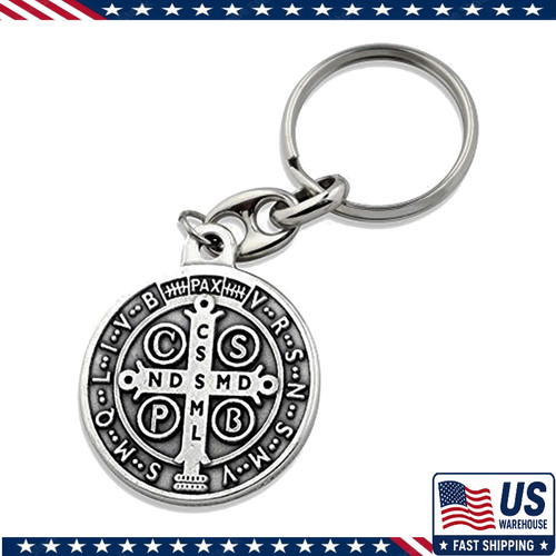 Saint benedict medal - medal, key