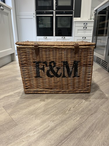 Fortnum and mason large - large, wicker