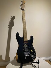 EVH Frankenstein Relic Series Black W/ Maple Fingerboard - Includes Gig Bag