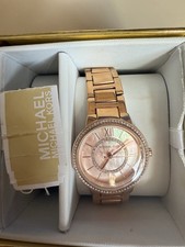 Genuine Brand New Michael Kors Rose Gold Watch With Box And Tags