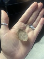 Herkimer Diamond Black Phantom