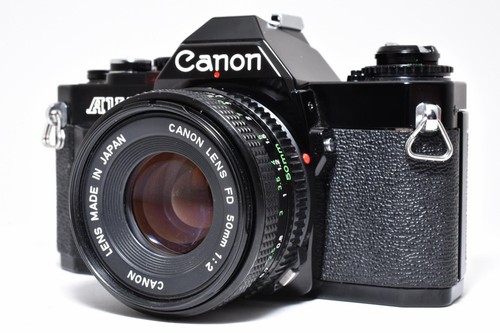 Canon 35mm slr - av-1, film