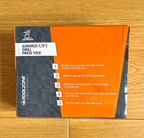 Toolzone 63mm drill - 63mm, (2-1/2in)
