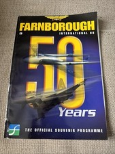 Farnborough International Airshow Programme 1998 50th Anniversary Programme