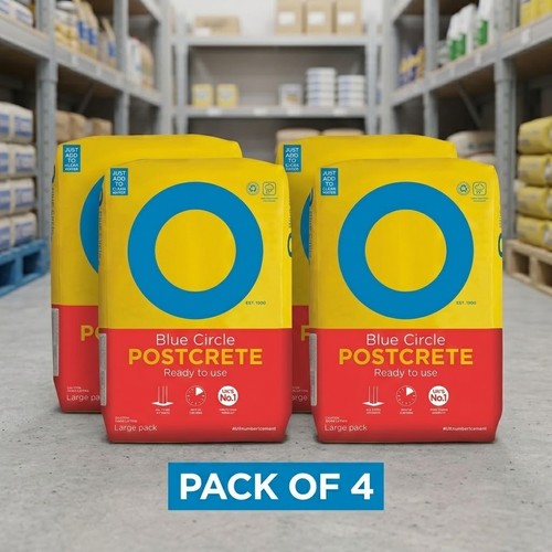 Postcrete 20kg blue circle - 4, x
