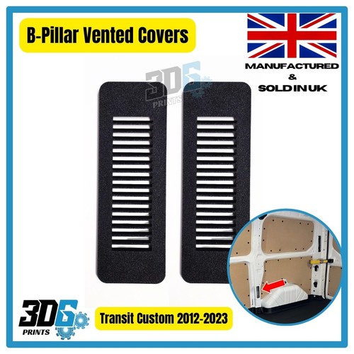 Black vented transit custom - vented,