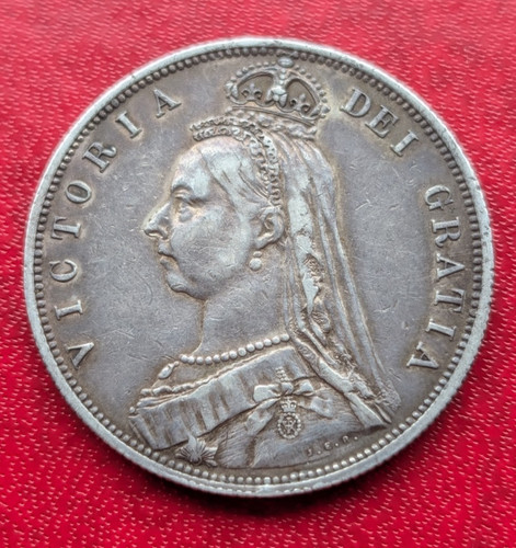 1887 victoria silver half - victoria,