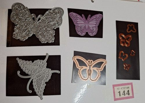 Butterfly dies - dies, (p144)