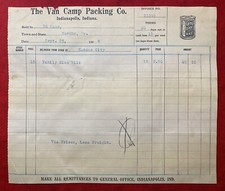 1909 **THE VAN CAMP PACKING