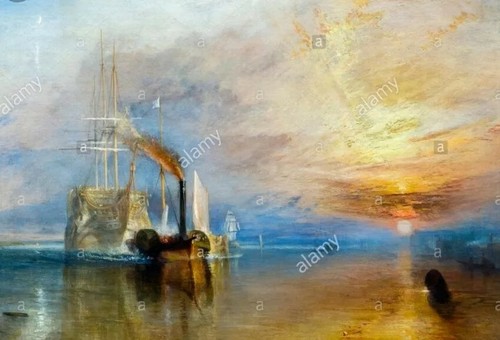 The fighting temeraire card - the,