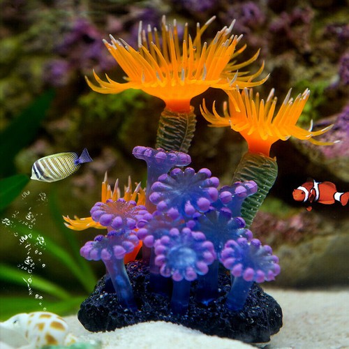 Aquarium fake coral reef - fake,