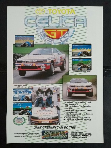 Toyota celica rally - gt,