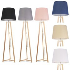 Natural Wooden Tripod Floor