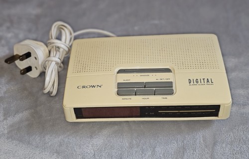 Crown digital alarm - alarm, clock