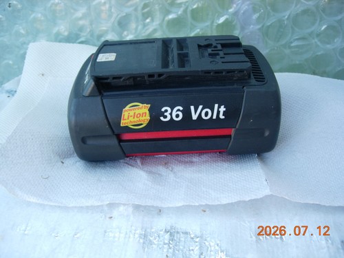 Bosch 36v battery 6ah holds - 2,6ah,