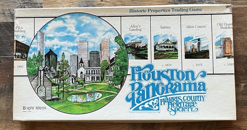 Vintage houston panorama - houston,