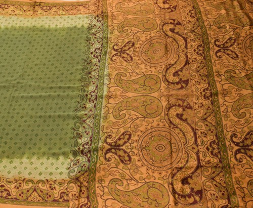 Sushila vintage green - vintage, saree