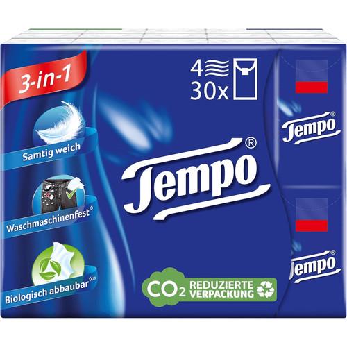 Tempo tissues - tissues, (30-pack)