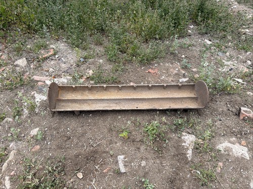 Cast iron pig trough - iron,