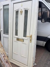 Upvc door 89 x 207 cm h with sill