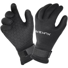 5Mm Scuba Diving Gloves Waterproof Five Finger Dive Gloves anti Slip Neoprene Gl