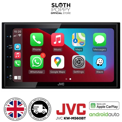 Jvc m560bt car - kw-m560bt, 6.8”