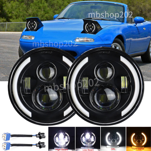 Fit miata headlights - na,