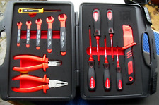 829-6543 RS Pro 14 Piece Engineers Tool Kit With Case VDE Approved.