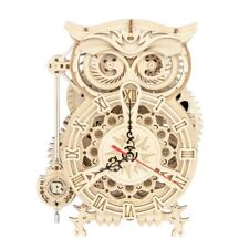 ROBOTIME ROKR Owl Wall Clock
