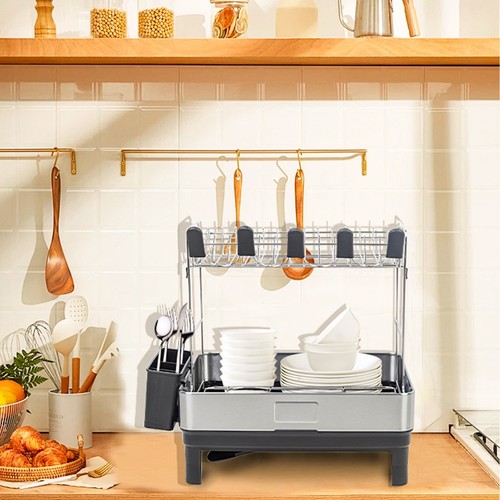 Tier dish drying - dish, rack
