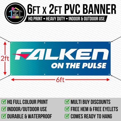 Falken tyres vinyl pvc banner - pvc,