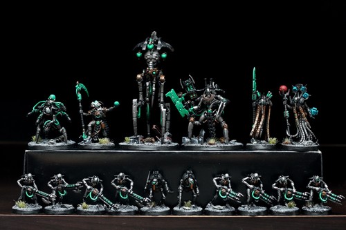 Necrons pro painted army - pro,